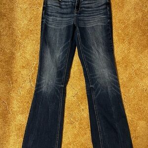 BKE Dark Blue Flare Women's Jeans